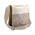 thumbnail image 1 of Oriental Messenger Bag, Mandala Paisley Pattern, Unisex Cross-body, by Ambesonne, 1 of 2