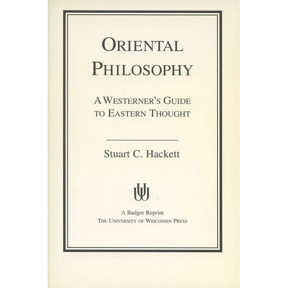 Oriental Philosophy, (Paperback)