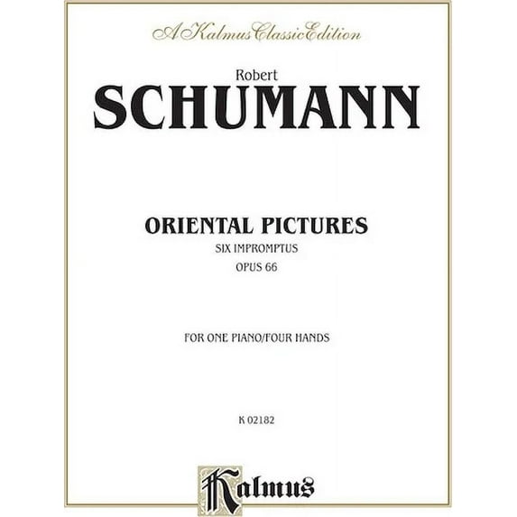 Oriental Pictures (Six Impromptus, Opus 66)