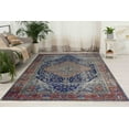 thumbnail image 1 of Oriental Rug, Nursery Rug, Turkish Rug, Chenille Printed Stye Rug, Machine Washable Rugs, Modern Rug, Medallion Rugs, Modern Rug Cute Rug, Bath Rugs, 3.9'x5.9' - 120x180 cm, 1 of 8