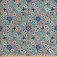 thumbnail image 1 of Ambesonne Oriental Fabric by the Yard Upholstery, Patchwork Mosaic Tiles, 2 Yards, Multicolor, 1 of 4