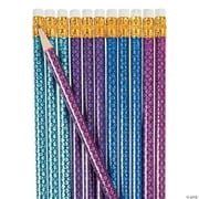 Oriental Trading Company Mermaid Pencils, #2 Lead, Multicolor, 24 Count, 2 Dozen Pack