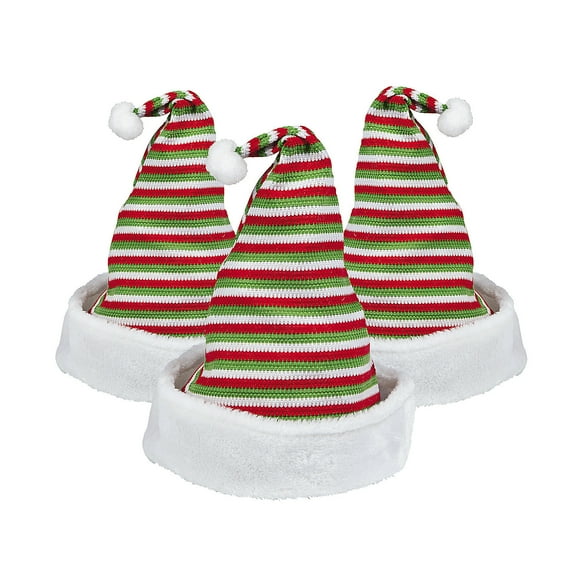 Oriental Trading Company Multi-color Christmas Party Hats, 6 Count