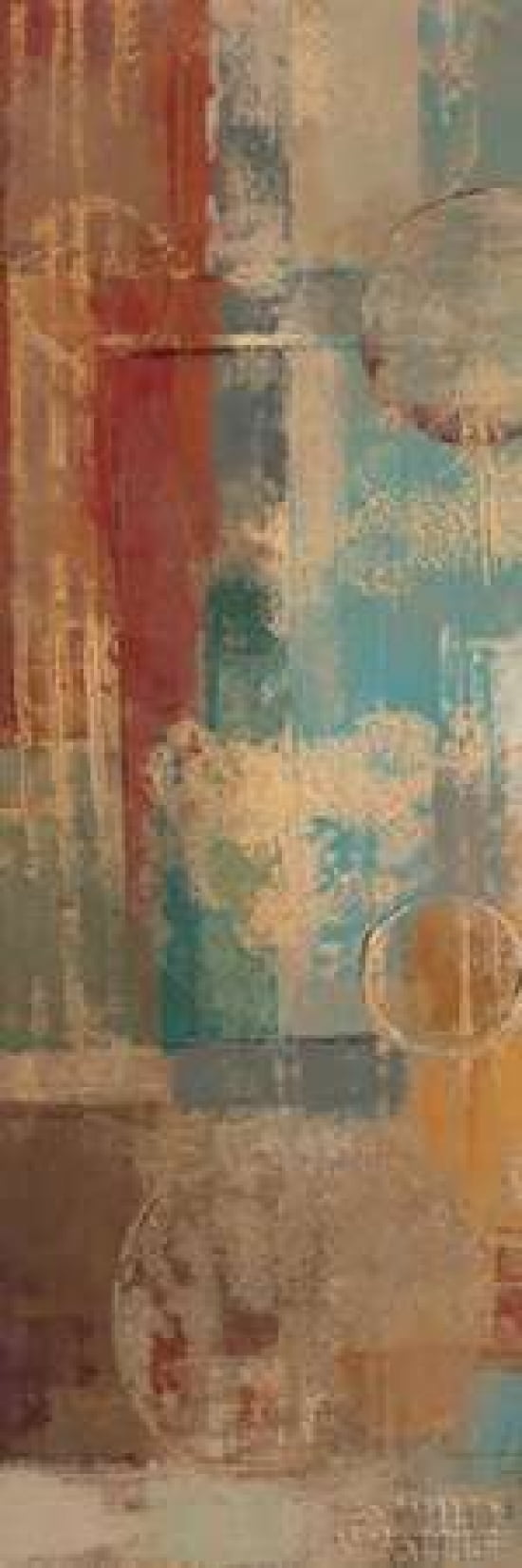 Oriental Trip Panel I Canvas Art - Silvia Vassileva (8 x 24)