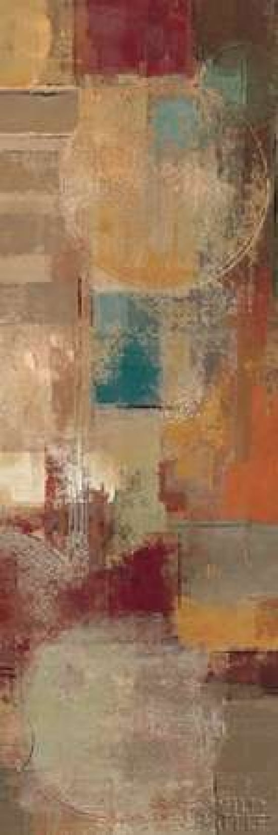 Oriental Trip Panel II Canvas Art - Silvia Vassileva (8 x 24)