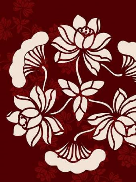 Oriental Waterlily I Canvas Art - Catherine Aguilar (18 x 24)