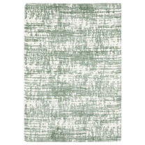 Oriental Weavers Galileo Area Rug - GAL09 - 5'3" x 7'6" - in Green/ Ivory - Modern Industrial Style, Stain Resistant, Family and Pet Friendly , Bedroom, Office Rug