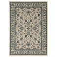 thumbnail image 1 of Oriental Weavers Aberdeen Area Rug - 070I1 - 3'3" x 5' - in Beige/ Blue - Vintage Inspired, Stain Resistant, Family and Pet Friendly , Entrway, Bedroom Rug, 1 of 3