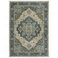 thumbnail image 1 of Oriental Weavers Aberdeen Area Rug - 051G1 - 2' x 3' - in Blue/ Tan - Vintage Inspired, Stain Resistant, Family and Pet Friendly , Entryway, Bathroom Accent Rug, 1 of 2
