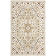 thumbnail image 1 of Oriental Weavers Alfresco Hand-made Wool Area Rug - 28403 - 8' x 10' - in Ivory/ Beige - Vintage Inspired, Hand-Made Wool Rugs, Dining, Living Room Rug, 1 of 2