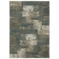 thumbnail image 1 of Oriental Weavers Alton Area Rug - 532B9 - 9'10" x 12'10" - in Teal/ Gray - Modern Style, Stain Resistant, Family and Pet Friendly , Family, Dining, Living Room Rug, 1 of 2
