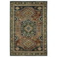 thumbnail image 1 of Oriental Weavers Andorra Area Rug - 2442A - 1'10" x 3'2" - in Blue/ Multi - Vintage Bohemian Style, Stain Resistant, Family and Pet Friendly , Entryway, Bathroom Accent Rug, 1 of 4