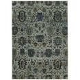 thumbnail image 1 of Oriental Weavers Andorra Area Rug - 7120A - 10' x 13'2" - in Blue/ Navy - Vintage Inspired, Stain Resistant, Family and Pet Friendly , Family, Dining, Living Room Rug, 1 of 4