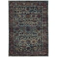 thumbnail image 1 of Oriental Weavers Andorra Area Rug - 6846B - 8'6" x 11'7" - in Blue/ Purple - Vintage Inspired, Stain Resistant, Family and Pet Friendly , Dining, Living Room Rug, 1 of 2