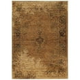 thumbnail image 1 of Oriental Weavers Andorra Area Rug - 6845D - 8'6" x 11'7" - in Gold/ Brown - Vintage Inspired, Stain Resistant, Family and Pet Friendly , Dining, Living Room Rug, 1 of 5