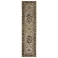 thumbnail image 1 of Oriental Weavers Andorra Area Rug - 2442D - 2'3" x 8' - in Gray/ Green - Vintage Bohemian Style, Stain Resistant, Family and Pet Friendly , Entryway, Hallway Runner Rug, 1 of 4
