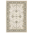 thumbnail image 1 of Oriental Weavers Andorra Area Rug 9537P Traditional Ivory Rings Bulbs 1' 10" x 3' 2" Rectangle, 1 of 2
