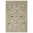 thumbnail image 1 of Oriental Weavers Andorra Area Rug - 2449B - 7'10" x 10'10" - in Ivory/ Gold - Vintage Bohemian Style, Stain Resistant, Family and Pet Friendly , Dining, Living Room Rug, 1 of 5