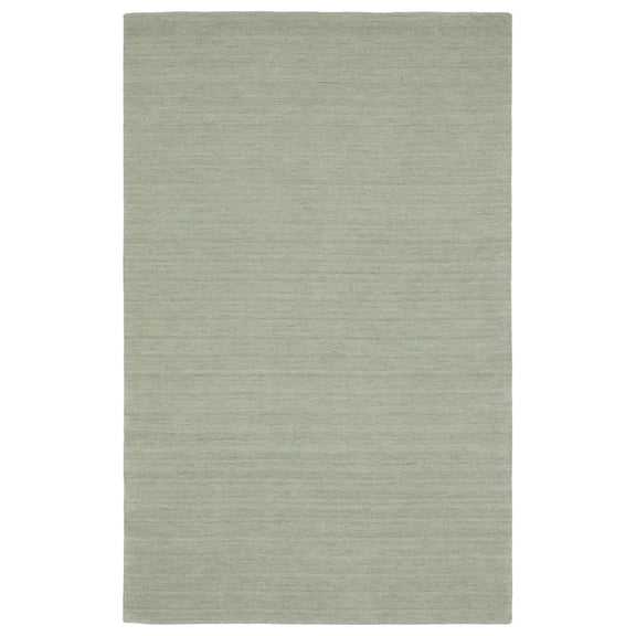 Oriental Weavers Aniston II Hand-made Wool Area Rug - 27115 - 8' x 10' - in Solid Silver - Classic Casual Style, Hand-Made Wool Rugs, Dining, Living Room Rug