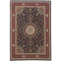 Oriental Weavers Ariana Area Rug - 095B3 - 4' x 6" - in Blue/ Red - Vintage Inspired, Stain Resistant, Family and Pet Friendly , Entrway, Bedroom Rug
