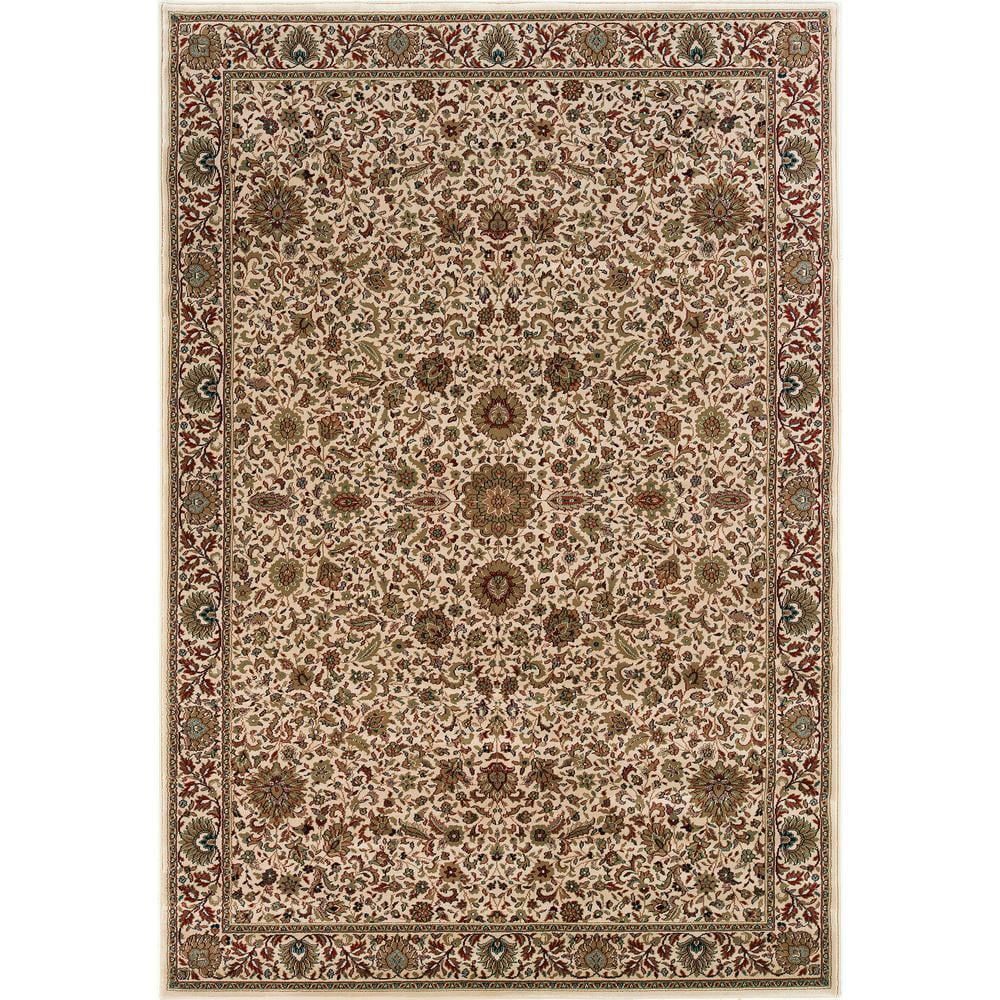 Ariana Traditional Ivory Oriental 2' x 3' Synthetic Area Rug