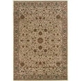 thumbnail image 1 of Oriental Weavers Ariana Area Rug - 172W3 - 6'7" x 9'6" - in Ivory/ Green - Vintage Inspired, Stain Resistant, Family and Pet Friendly , Dining, Living Room Rug, 1 of 4