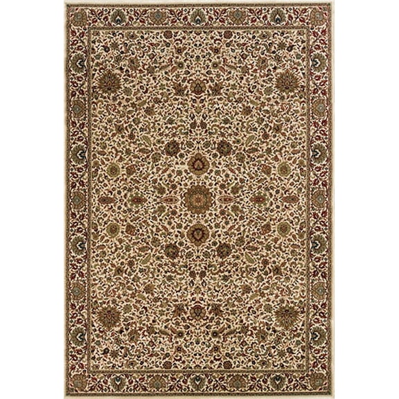 Sphinx Ariana Area Rug 172W3 Ivory Persian Flowers 8' x 8' Round