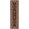 thumbnail image 1 of Oriental Weavers Ariana Area Rug - 130/8 - 2'3" x 7'9" - in Red/ Ivory - Vintage Inspired, Stain Resistant, Family and Pet Friendly , Entryway, Hallway Runner Rug, 1 of 3