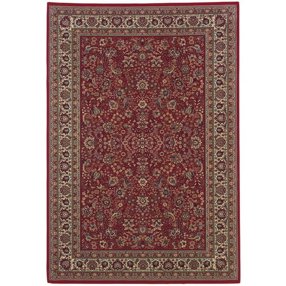Oriental Weavers Ariana Area Rug 113R3 Red Persian Border 1' 11" x 3' 3" Rectangle