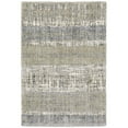 thumbnail image 1 of Oriental Weavers Aspen Shag Area Rug - 530J9 - 7'10" x 10'10" - in Grey/ Ivory - Plush Soft Shag, Modern Style, Stain Resistant, Cushion Feel, Dining, Living Room Rug, 1 of 2