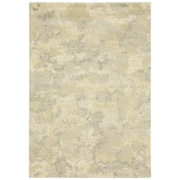 Oriental Weavers Astor Area Rug - 2268J - 9'10" x 12'10" - in Beige/ Grey - Modern Style, Stain Resistant, Family and Pet Friendly , Family, Dining, Living Room Rug