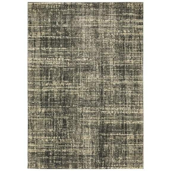 Oriental Weavers ASTOR Charcoal 5' 3 X 7' 6 Area Rug