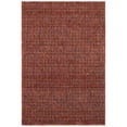thumbnail image 1 of Oriental Weavers Atlas Area Rug - 8048K - 10' x 13'2" - in Red/ Rust - Soft Modern Style Area Rug, Stain Resistant, Family and Pet Friendly , Family, Dining, Living Room Rug, 1 of 4