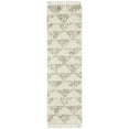 thumbnail image 1 of Oriental Weavers Axis Area Rug - AX05A - 2'3" x 7'6" - in Ivory/ Multi - Plush Soft Shag, Casual Geometric, Stain Resistant, Cushion Feel, Entryway, Hallway Runner Rug, 1 of 3