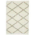 thumbnail image 1 of Oriental Weavers Axis Area Rug - AX08A - 6'7" x 9'6" - in Ivory/ Multi - Plush Soft Shag, Classic Casual Style, Stain Resistant, Cushion Feel, Dining, Living Room Rug, 1 of 2