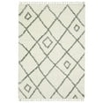 thumbnail image 1 of Oriental Weavers Axis Area Rug - AX03A - 6'7" x 9'6" - in Ivory/ Multi - Plush Soft Shag, Eclectic Global Style, Stain Resistant, Cushion Feel, Dining, Living Room Rug, 1 of 2