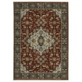 thumbnail image 1 of Oriental Weavers Aberdeen Area Rug - 4151R - 9'10" x 12'10" - in Red/ Blue - Vintage Inspired, Stain Resistant, Family and Pet Friendly , Family, Dining, Living Room Rug, 1 of 4