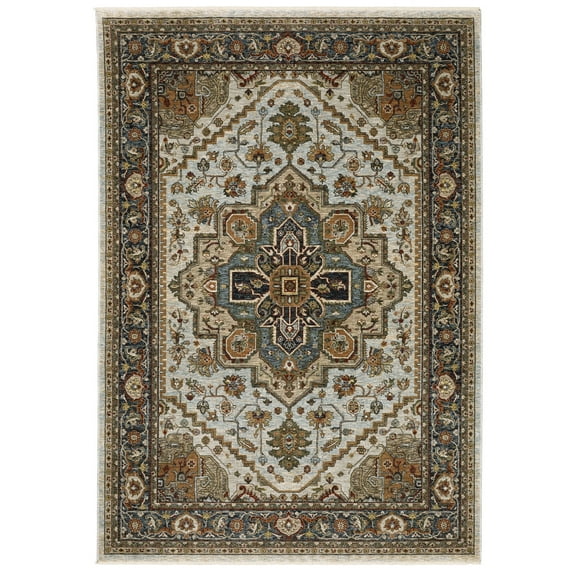 Aberdeen Traditional Rug 1144W in Beige Rectangle 9' 10" X 12 ' 11"