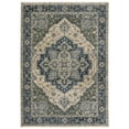 thumbnail image 1 of Oriental Weavers Aberdeen Area Rug 051G1 Traditional Blue Medallion Oriental 7'10" X 10'10" Rectangle, 1 of 4