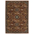 thumbnail image 1 of Oriental Weavers Aberdeen Area Rug - 006R1 - 5'3" x 7'6" - in Red/ Multi - Vintage Inspired, Stain Resistant, Family and Pet Friendly , Bedroom, Office Rug, 1 of 4