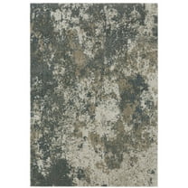 Oriental Weavers Alton Area Rug - 531L9 - 3'3" x 5' - in Teal/ Gray - Modern Style, Stain Resistant, Family and Pet Friendly , Entrway, Bedroom Rug
