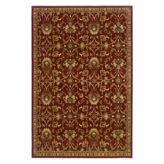 Oriental Weavers Amelia Indoor Rug Rectangle Area Rug Red 2' 6" X 4' 5"