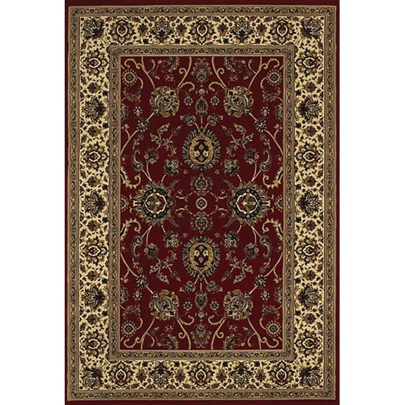 Oriental Weavers Ariana Indoor Rug Rectangle Area Rug Red 5' 3" X 7' 9"