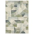 thumbnail image 1 of Oriental Weavers Branson Area Rug - BR10A - 9'10" x 12'10" - in Blue/ Green - Modern Style, Stain Resistant, Family and Pet Friendly , Family, Dining, Living Room Rug, 1 of 2