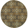 thumbnail image 1 of Oriental Weavers Bali 7'10" Round Machine Woven Rug in Gray, 1 of 2