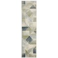 thumbnail image 1 of Oriental Weavers Branson Area Rug - BR10A - 1'10" x 7'3" - in Blue/ Green - Modern Style, Stain Resistant, Family and Pet Friendly , Entryway, Hallway Runner Rug, 1 of 1