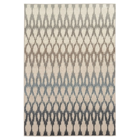 Oriental Weavers Brentwood 001H9 Ivory/Multi Geometric Runner Indoor Area Rug