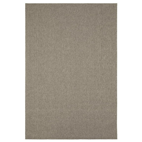 Oriental Weavers Caicos Indoor/Outdoor Rug - CA01N - 9'10" x 12'10" - in Grey - Classic Casual Style, Water, Stain and Fade Resistant, Hose Clean, Patio, Outdoor Living Area Rug