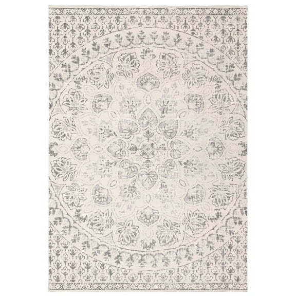 Oriental Weavers Capistrano 517C1 Ivory/ Grey 9'10" X 12'10" Indoor Area Rug