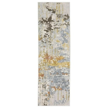 Oriental Weavers Caravan Area Rug 1340W Beige Shaded Worn 2' 3" x 7' 6" Rectangle